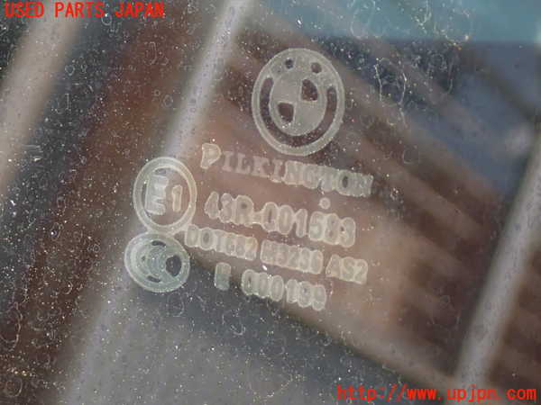 2UPJ-9237371380]BMW 523i ツーリング(MT25)(F11)右クォーターガラス 中古(43R-001583 M3236)_3