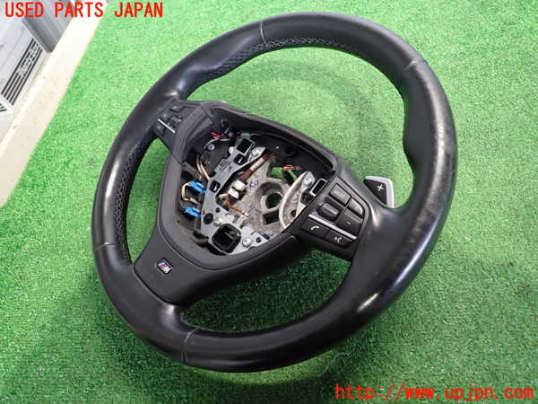 2UPJ-9237377855]BMW 523i ツーリング(MT25)(F11)ステアリングホイール 中古_3
