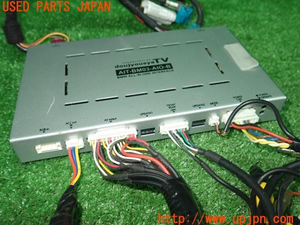 3UPJ=9237380579]BMW 320d(3D20 F30)doujyousyaTV AIT-BM03-AIO-B ナビ男くん インターフェース 中古_3