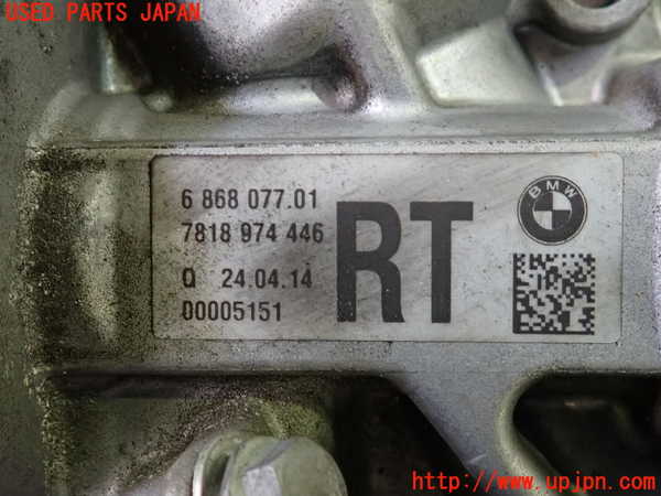 2UPJ-9237384235]BMW 320d(3D20)(F30)パワステギアボックス 中古_4
