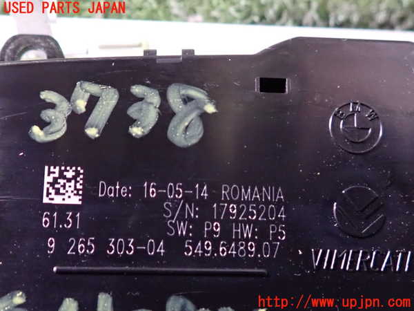 2UPJ-9237386285]BMW 320d(3D20)(F30)ライトスイッチ 中古_3