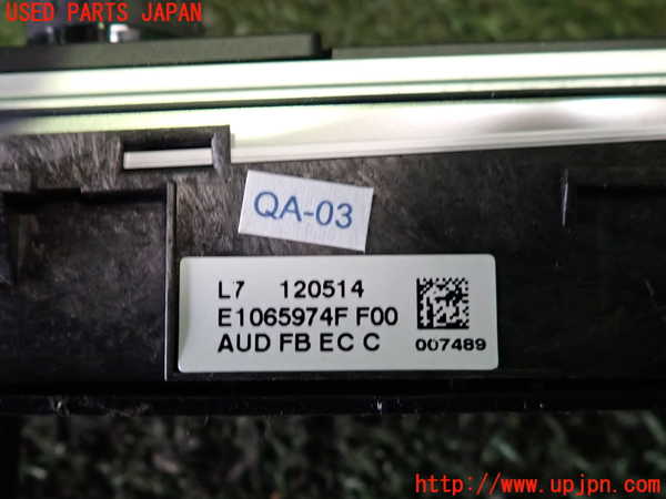 2UPJ-9237386306]BMW 320d(3D20)(F30)スイッチ1 (MODE) 中古_3