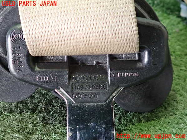 2UPJ-9237387045]BMW 320d(3D20)(F30)運転席シートベルト 中古_4