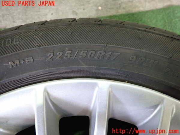 2UPJ-9237389037]BMW 320d(3D20)(F30)タイヤ　ホイール　1本② 225/50R17 中古_2