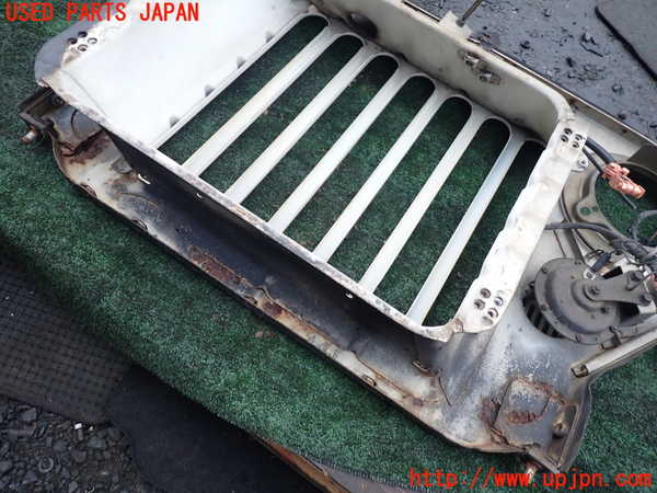 1UPJ-9237401050]三菱ジープ(J36)ラジエターグリル 中古_5