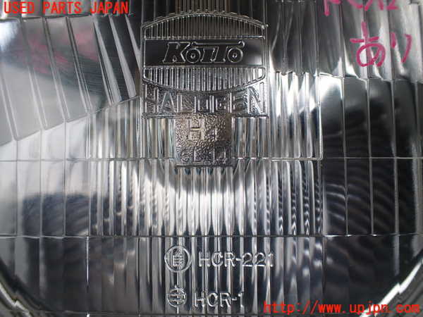 1UPJ-9237401132]三菱ジープ(J36)左ヘッドライト ハロゲン 中古_4