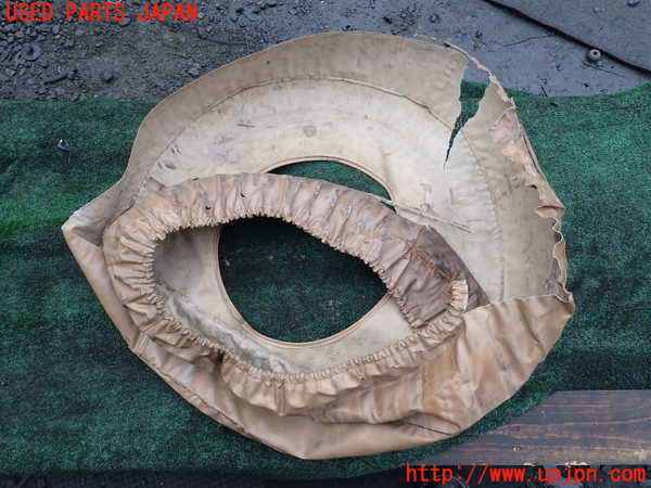 1UPJ-9237401705]三菱ジープ(J36)スペアタイヤカバー 【ジャンク】_2