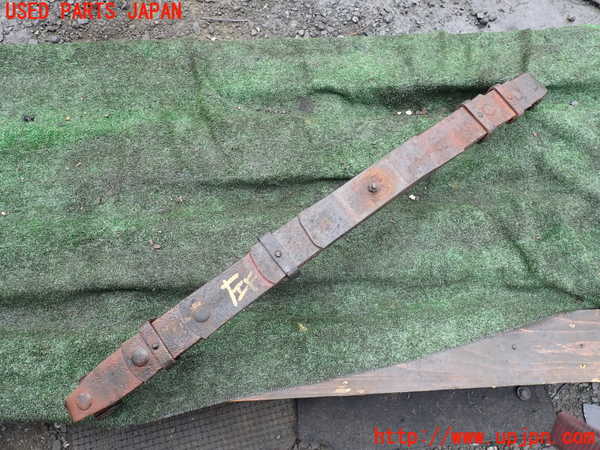 1UPJ-9237405095]三菱ジープ(J36)左フロントスプリング 中古_2