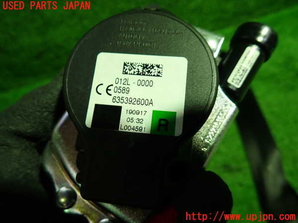 1UPJ-9237417045]ジャガー・XF スポーツブレイク(JBS2XC)運転席シートベルト 中古_2