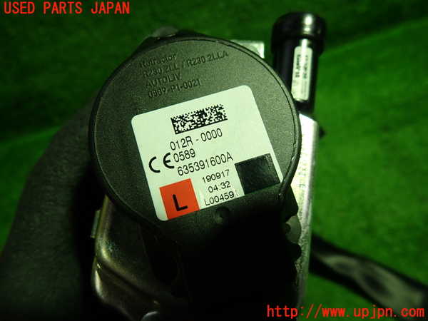 1UPJ-9237417075]ジャガー・XF スポーツブレイク(JBS2XC)助手席シートベルト 中古_2