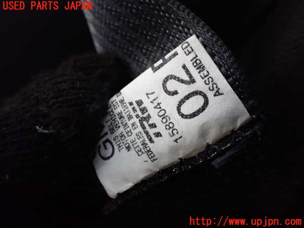 1UPJ-9237437155]シボレー・サバ―バン(型式不明)右2列目シートベルト 中古_2