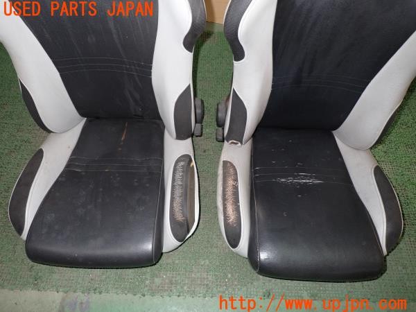 3UPJ=9237440609]三菱 ジープ キャンバストップ(J53(改))Seamarine シーマリン シートセット 運転席 助手席 中古_2