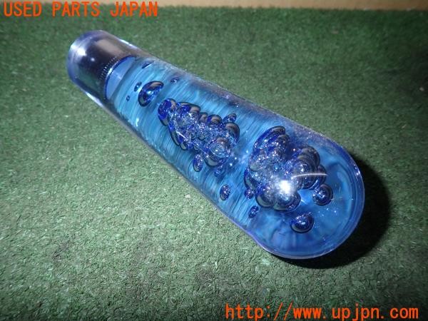 3UPJ=9237440614]三菱 ジープ キャンバストップ(J53(改))社外 シフトノブ クリスタル 気泡 150mm 中古_2