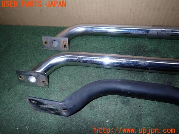 3UPJ=9237440626]三菱 ジープ キャンバストップ(J53(改))社外 アシストグリップ グラブバー2本 リフティングバー1本 中古_4