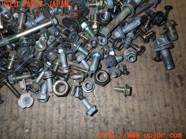 3UPJ=9237440720]三菱 ジープ キャンバストップ(J53(改))ネジ・ナット・ステー類 セット ジャンク_3
