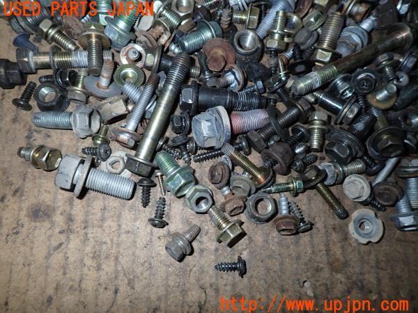 3UPJ=9237440720]三菱 ジープ キャンバストップ(J53(改))ネジ・ナット・ステー類 セット ジャンク_4