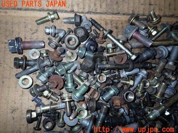 3UPJ=9237440720]三菱 ジープ キャンバストップ(J53(改))ネジ・ナット・ステー類 セット ジャンク_5