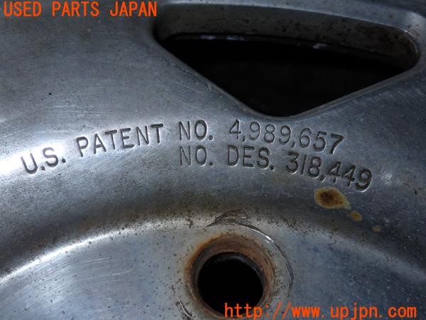 3UPJ=9237440961]三菱 ジープ キャンバストップ(J53(改))CENTER LINE センターライン ホイール 15?×8J? ±0? PCD139.7 5穴 1本 中古_5