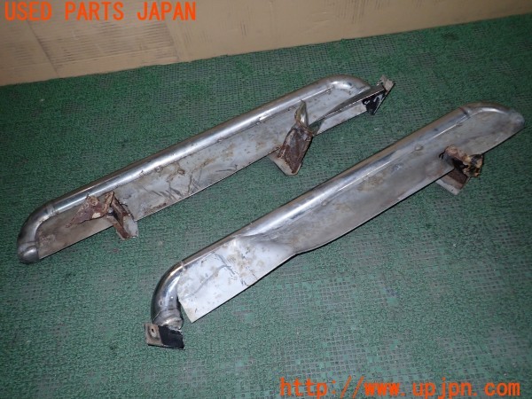 3UPJ=9237450025]三菱ジープ キャンバストップ(J54)社外 サイドステップ 加工品 自作品? 難あり_2