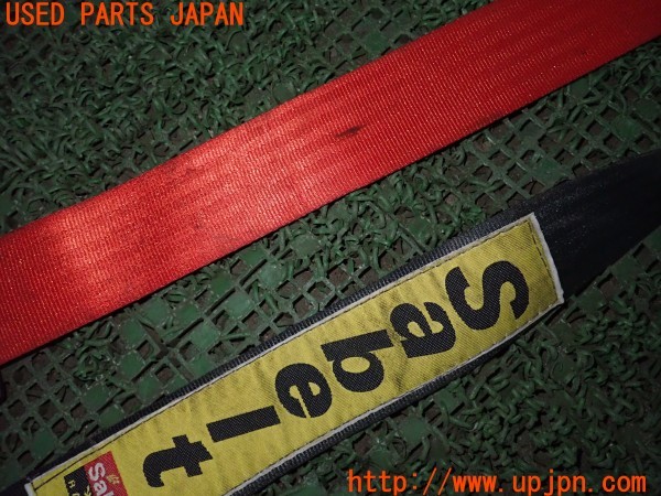 3UPJ=9237450611]三菱ジープ キャンバストップ(J54)Sabelt サベルト 041994 4点式シートベルト レーシングハーネス 中古_5