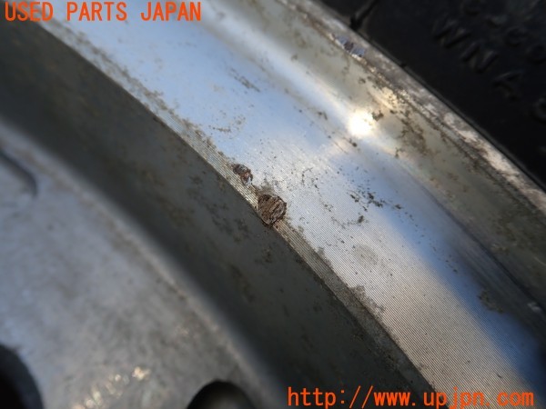 3UPJ=9237450916]三菱ジープ キャンバストップ(J54)BRIDGESTONE ブリジストン Zona ゾナ タイヤホイール 15×6JJ +10 PCD139.7 5穴 4本 中古_2