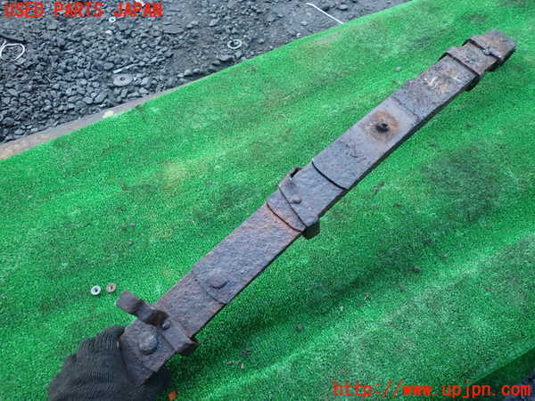 1UPJ-9237455095]三菱ジープ(J54)左フロントスプリング 【ジャンク】_4