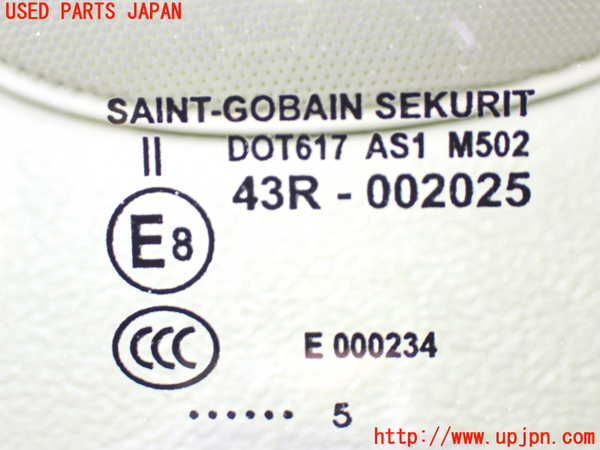 1UPJ-9237461195]ジャガー・XJ(J72RA)フロントガラス SEKURIT M502 中古_3