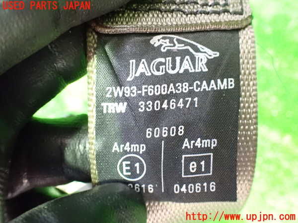 1UPJ-9237467135]ジャガー・XJ(J72RA)真中2列目シートベルト 中古_3