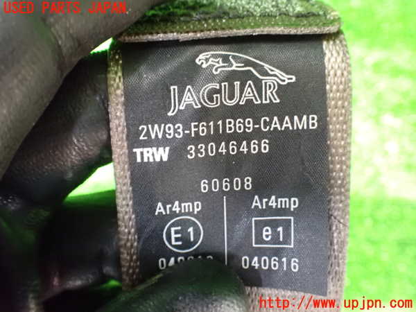 1UPJ-9237467185]ジャガー・XJ(J72RA)左2列目シートベルト 中古_3