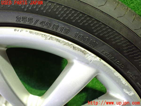 1UPJ-9237469048]ジャガー・XJ(J72RA)タイヤ　ホイール　1本③ 255/40R19 中古_2