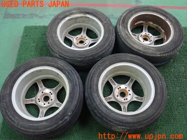 3UPJ=9237480917]セルシオ C仕様Fパッケージ(UCF11)後期 weds ウェッズ マルチホイール 16×7JJ +48 PCD114.3 4/5穴 4本 中古_5