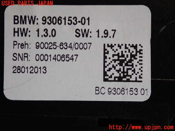 2UPJ-9237496066]BMW 523d(FW20)エアコンスイッチ1 中古 (F10)_3