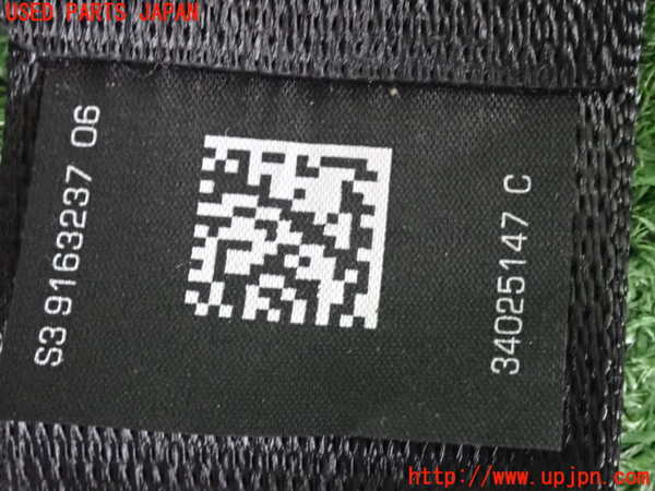 2UPJ-9237497155]BMW 523d(FW20)右2列目シートベルト 中古 (F10)_3
