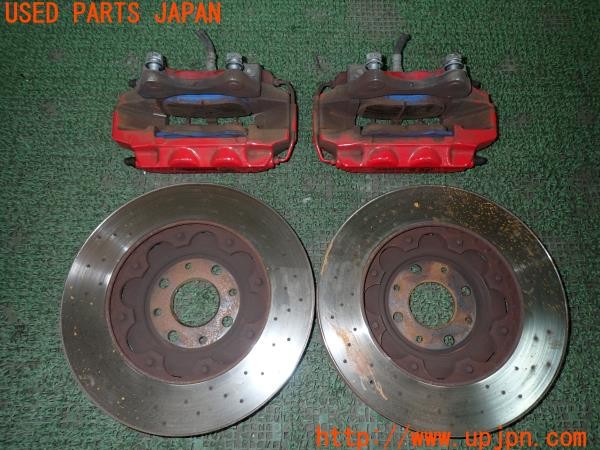 3UPJ=9237500302]アバルト 595 コンペティツィオーネ(312142)純正 brembo ブレンボ フロントキャリパーローターセット 中古_2
