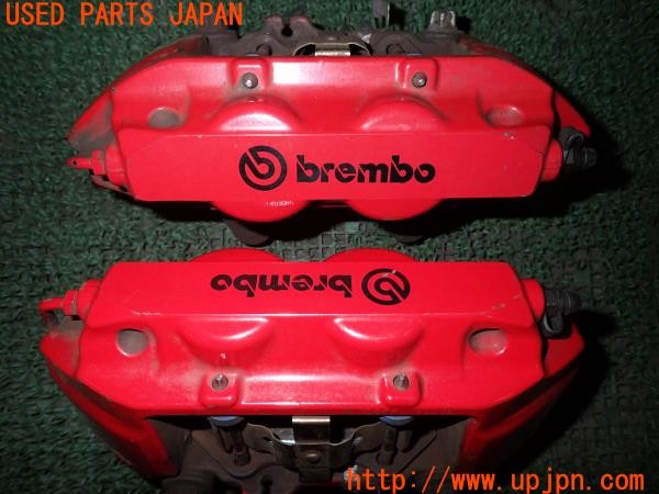 3UPJ=9237500302]アバルト 595 コンペティツィオーネ(312142)純正 brembo ブレンボ フロントキャリパーローターセット 中古_3