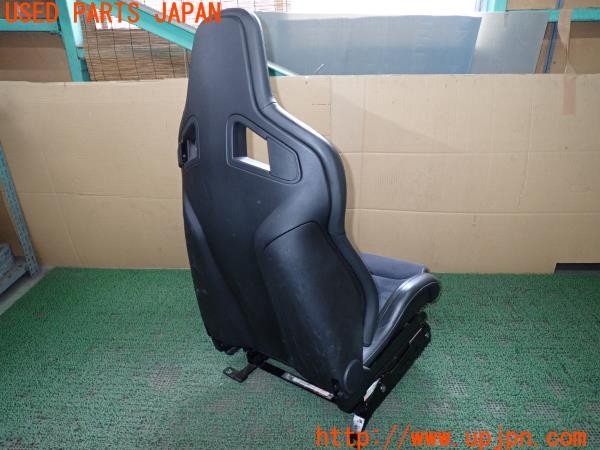 3UPJ=9237500641]アバルト 595 コンペティツィオーネ(312142)RECARO SPORTSTER HTR CL100 LH セミバケットシート 運転席レール付き 右H 中古_3