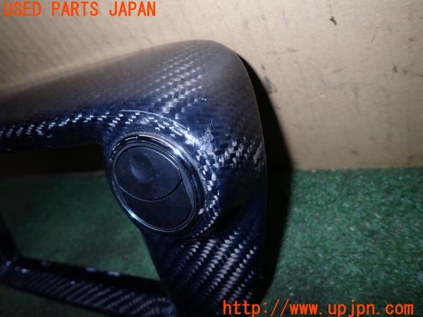 3UPJ=9237500645]アバルト 595 コンペティツィオーネ(312142)THREE HUNDRED カーボンパネル エアコン・シフト 社外2DINナビパネル 中古_3
