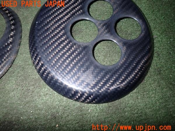 3UPJ=9237500645]アバルト 595 コンペティツィオーネ(312142)THREE HUNDRED カーボンパネル エアコン・シフト 社外2DINナビパネル 中古_5