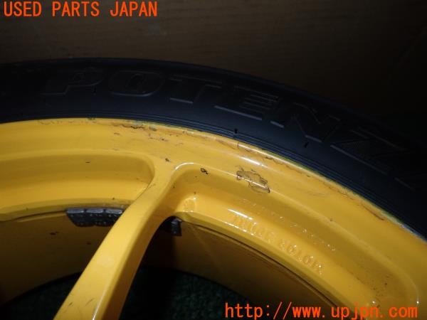 3UPJ=9237500918]アバルト 595 コンペティツィオーネ(312142)鍛栄舎 TWS Motorsport ホイール 17×7.5J +34 PCD98 4穴 4本 中古_4