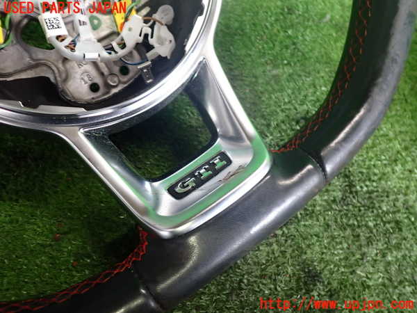 2UPJ-9237527855]VW up! GTI(アップ GTI)(AADKR)ステアリングホイール 中古_4