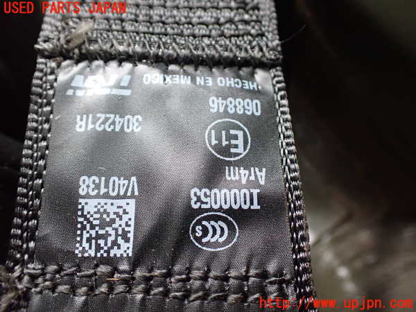 1UPJ-9237537185]ジープ・ラングラー アンリミテッド(JL20L)左2列目シートベルト 中古_2