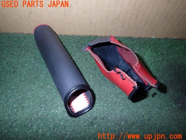 3UPJ=9237540615]スイフト スポーツ(ZC33S 2型)社外 シフトノブカバー サイドブレーキカバー 中古_2