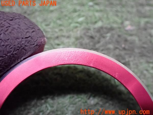3UPJ=9237540652]スイフト スポーツ(ZC33S 2型)社外 エアコンダイヤルリング アルミ リムカバー 中古_4