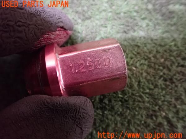 3UPJ=9237540968]スイフト スポーツ(ZC33S 2型)社外 ホイールロックナットセット ジュラルミン M12×P1.25 20個 ジャンク_4