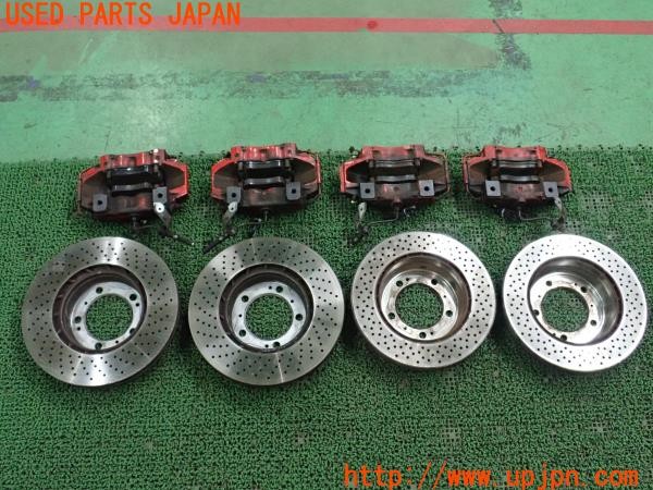 3UPJ=9237550302]ポルシェ ボクスターS(98667)純正 brembo キャリパーローターセット 中古_2