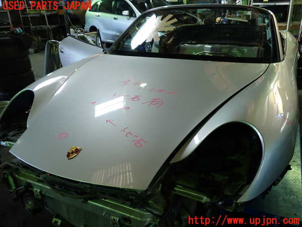 1UPJ-9237551060]ポルシェ・ボクスター(98667)ボンネットフード 中古_2