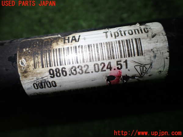 1UPJ-9237554025]ポルシェ・ボクスター(98667)左リアドライブシャフト 中古_5