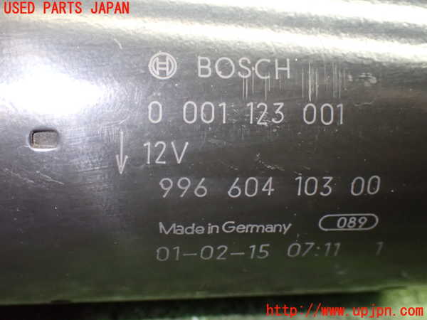 1UPJ-9237556010]ポルシェ・ボクスター(98667)セルモーター 中古_5