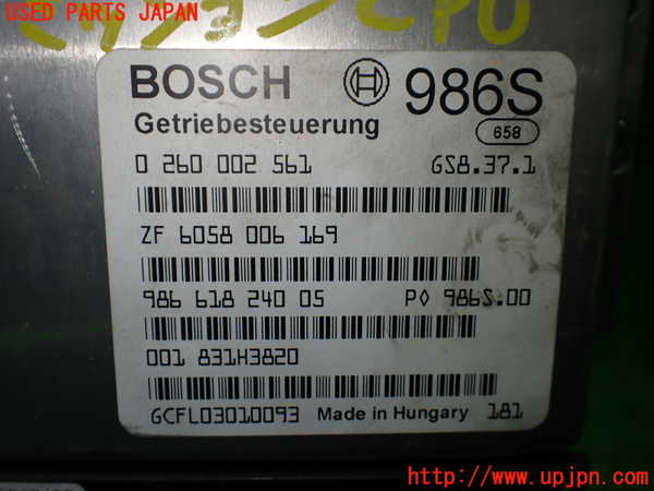 1UPJ-9237556115]ポルシェ・ボクスター(98667)ミッションコンピューター 中古_4