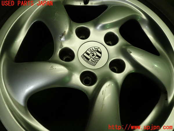 1UPJ-9237559036]ポルシェ・ボクスター(98667)タイヤ　ホイール　1本① 205/50R17 中古_4